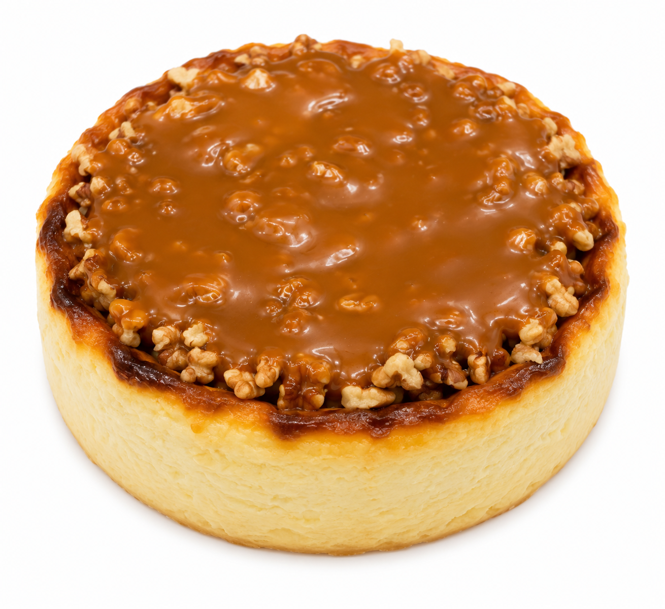 Tarta vasca de Nuez Caramelizada