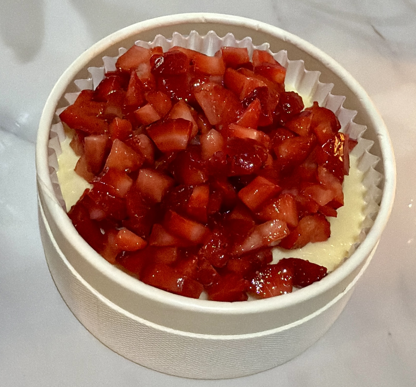 Cheesecake Vasco de fresa