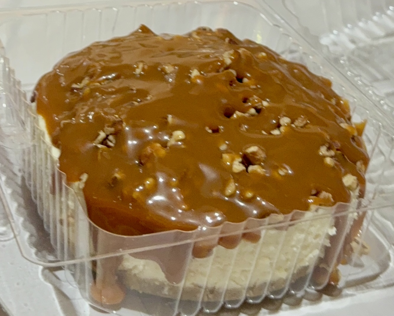 Cheesecake de nuez caramelizada (Personal)