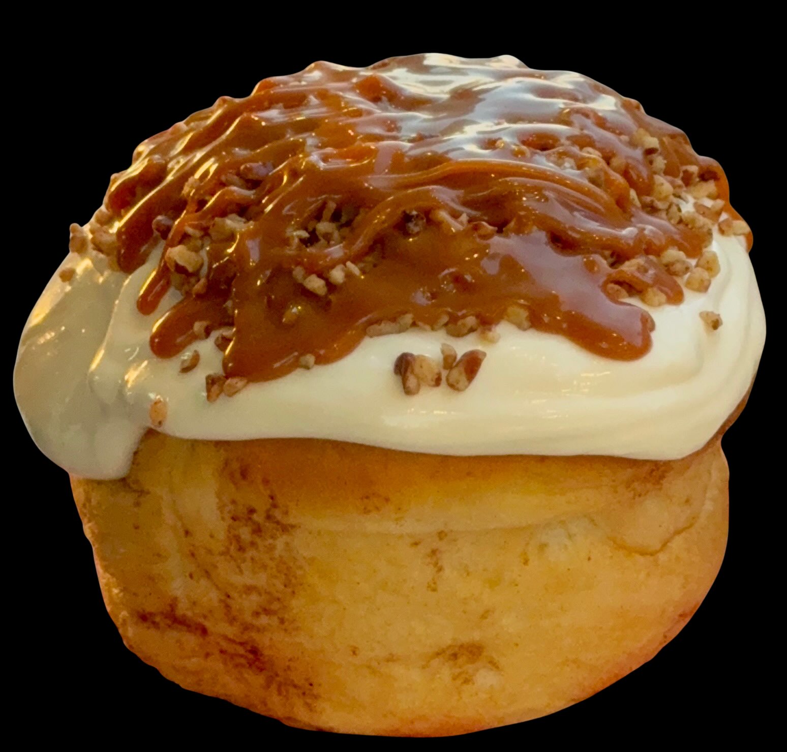 Roll de nuez caramelízada