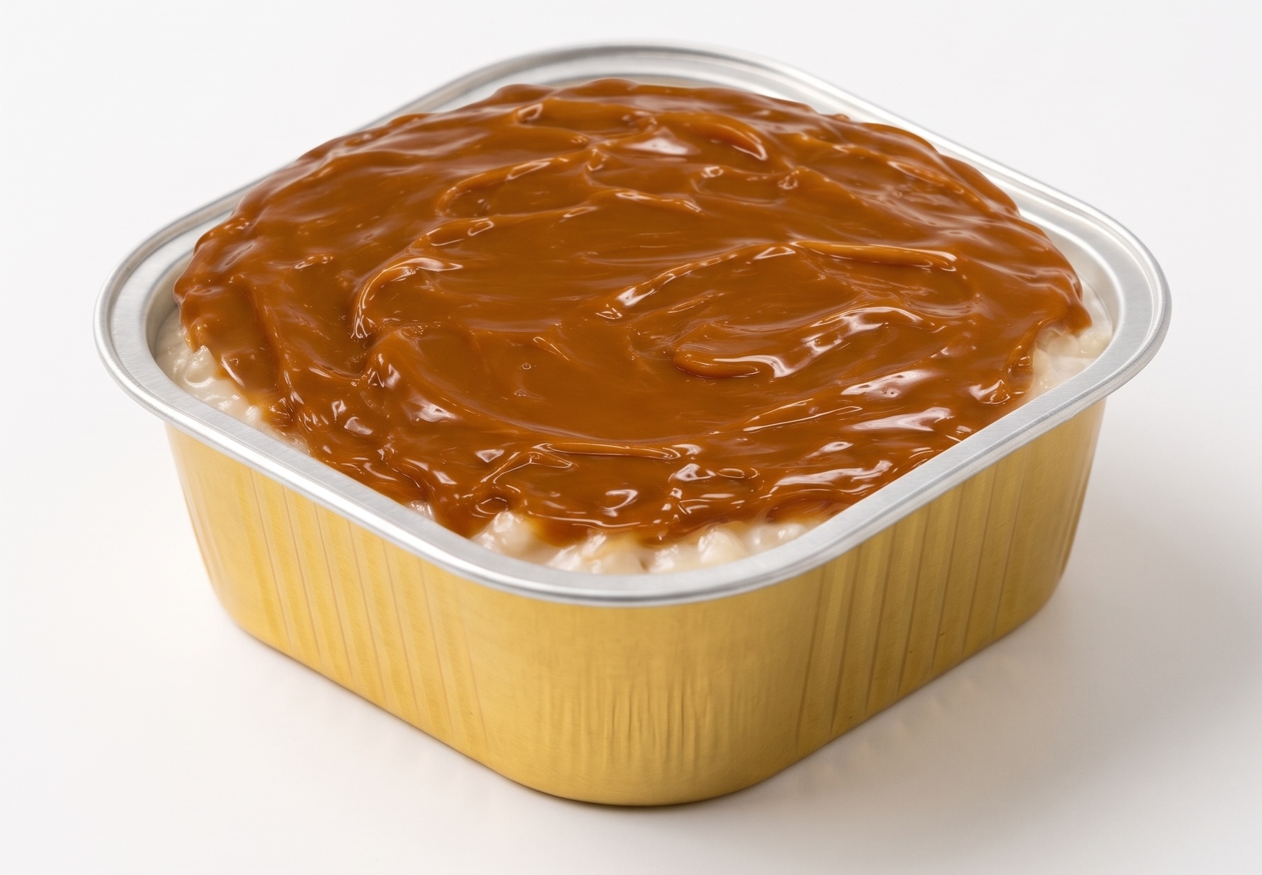 Arroz con leche con cajeta