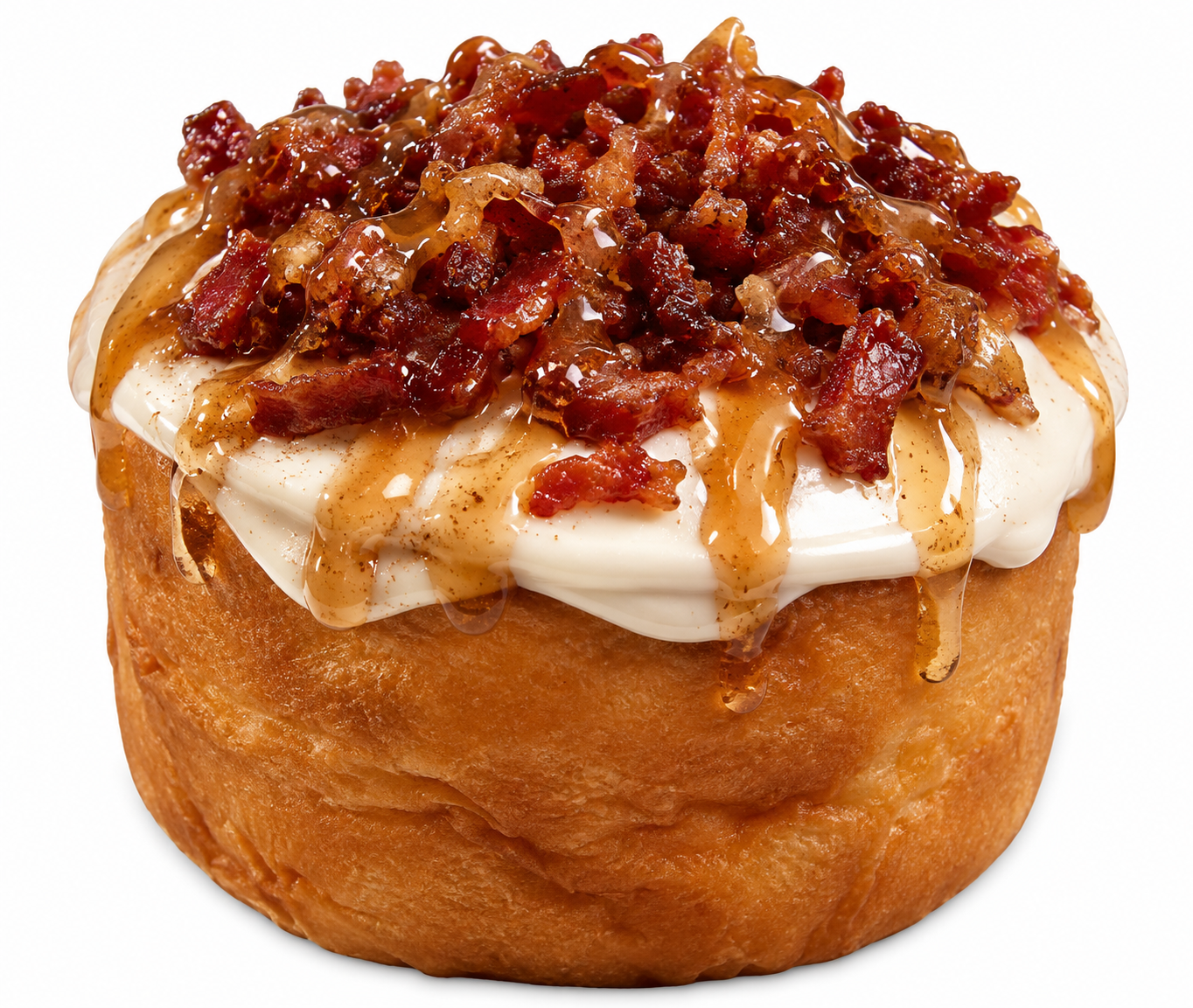 Roll de tocino y maple