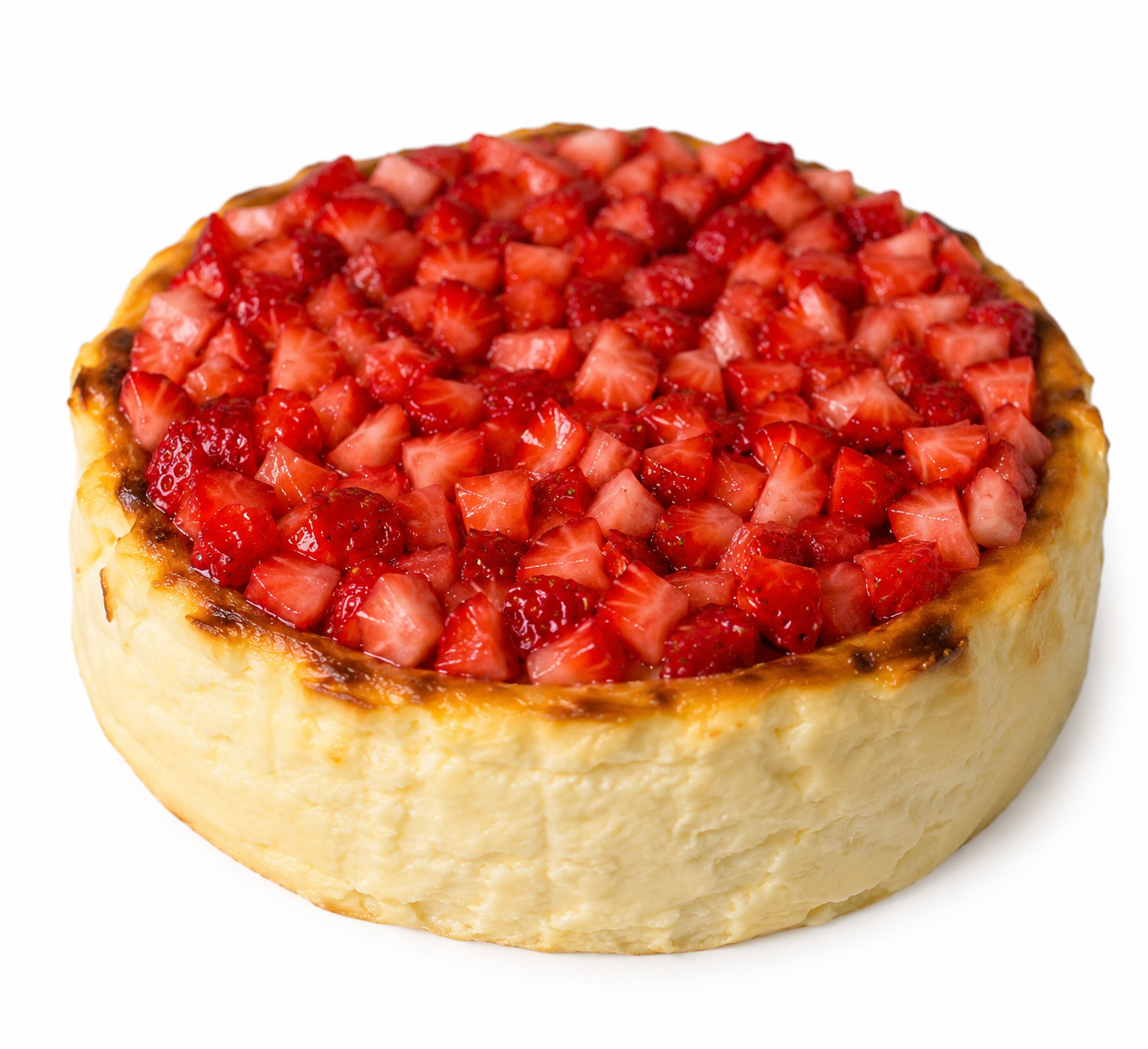Tarta vasca de Fresa